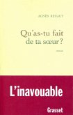 Qu'as-tu fait de ta soeur ? (eBook, ePUB) Qu'as-tu fait de ta soeur ? (eBook, ePUB)