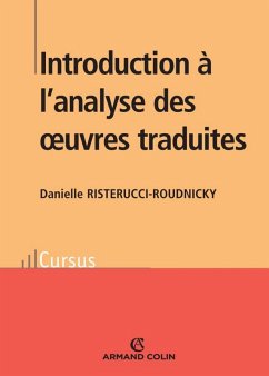 Cover Introduction à l'analyse des oeuvres traduites (eBook, ePUB)