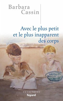 Cover Avec le plus petit et le plus inapparent des corps (eBook, ePUB)