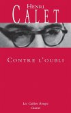 Contre l'oubli (eBook, ePUB)