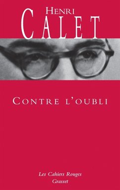 Contre l'oubli (eBook, ePUB) Cover Contre l'oubli (eBook, ePUB)