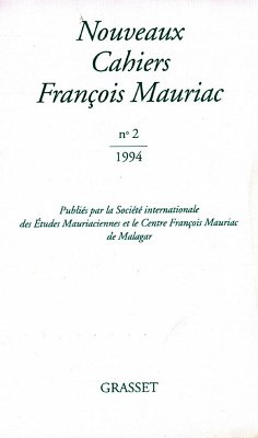 Cover Nouveaux Cahiers Françis Mauriac n°02 (eBook, ePUB)
