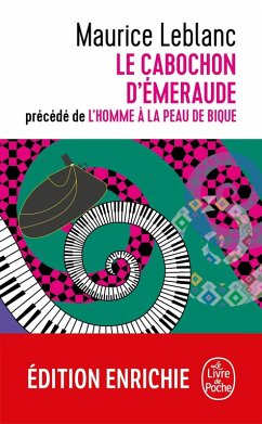 Le Cabochon d'émeraude précédé de l'homme à la peau de bique (eBook, ePUB) - Leblanc, Maurice