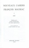 Nouveaux cahiers François Mauriac n°01 (eBook, ePUB)