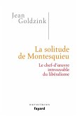 La solitude de Montesquieu (eBook, ePUB)