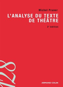 Cover L'analyse du texte de théâtre (eBook, ePUB)