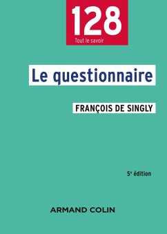 Cover Le questionnaire - 5e éd. (eBook, ePUB)