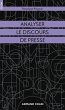 Analyser le discours de presse (eBook,... - Bild 1