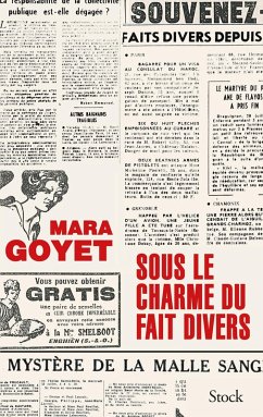 Sous le charme du fait divers (eBook, ePUB) - Goyet, Mara