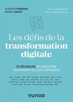 Les défis de la transformation digitale (eBook, ePUB) - Franque, Quentin; Zante, Benoit