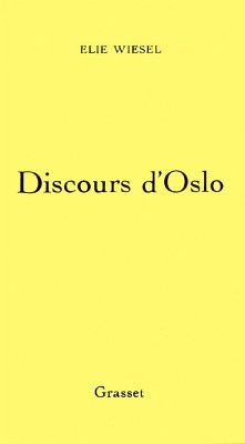 Cover Discours d'Oslo (eBook, ePUB)
