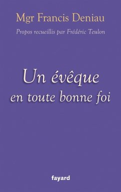 Cover Un évêque en toute bonne foi (eBook, ePUB)
