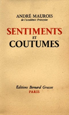 Cover Sentiments et coutumes (eBook, ePUB)