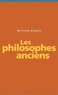 Cover Les philosophes anciens (eBook, ePUB)