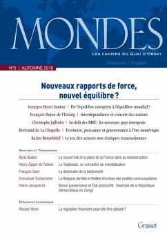 Cover Mondes n°5 - Les cahiers du Quai d'Orsay (eBook, ePUB)
