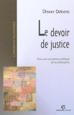 Le devoir de justice (eBook, ePUB)