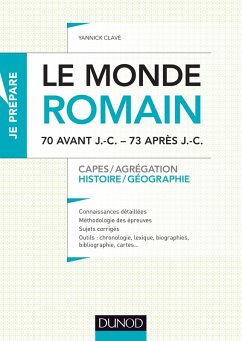 Le monde romain de 70 av. J.-C. à 73 apr. J.-C. (eBook, ePUB) - Clavé, Yannick