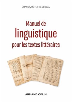 Manuel de linguistique pour les textes littéraires - 2e éd. (eBook, ePUB) - Maingueneau, Dominique