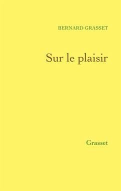 Cover Sur le plaisir (eBook, ePUB)