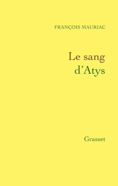 Le sang d'Atys (eBook, ePUB)