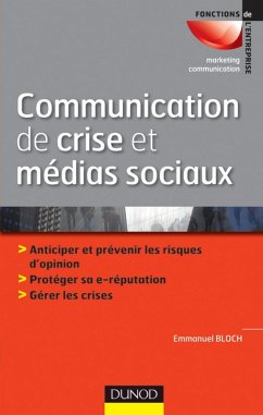 Cover Communication de crise et médias sociaux (eBook, ePUB)