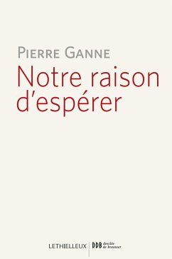 Cover Notre raison d'espérer (eBook, ePUB)