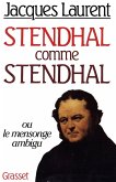 Stendhal comme Stendhal (eBook, ePUB)