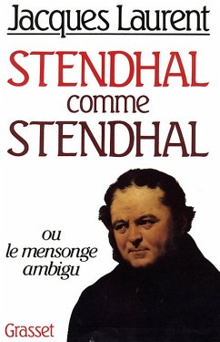 Stendhal comme Stendhal (eBook, ePUB) Cover Stendhal comme Stendhal (eBook, ePUB)