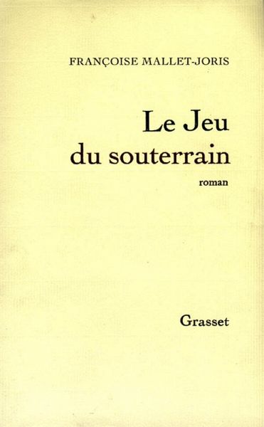 Le jeu du souterrain (eBook, ePUB)