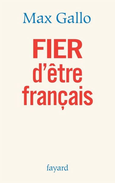 FIER d'être français (eBook, ePUB)