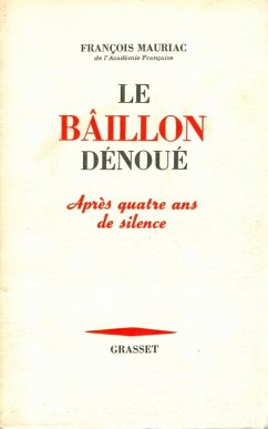 Cover Le bâillon dénoué après quatre ans de silence (eBook, ePUB)