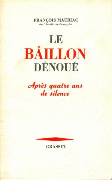 Le bâillon dénoué après quatre ans de silence (eBook, ePUB)