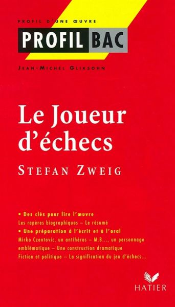 Profil - Zweig (Stefan) : Le Joueur d' échecs (eBook, ePUB) Profil - Zweig (Stefan) : Le Joueur d' échecs (eBook, ePUB)