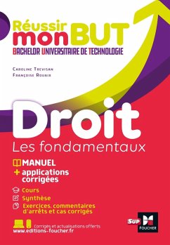 Cover Réussir mon BUT : Bachelor universitaire de technologie - Droit (eBook, ePUB)