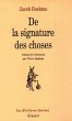 De la signature des choses (eBook, ePUB) - Bild 1