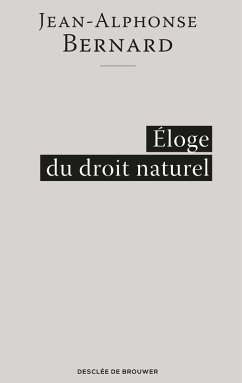 Cover Éloge du droit naturel (eBook, ePUB)