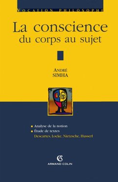 Cover La conscience du corps au sujet (eBook, ePUB)