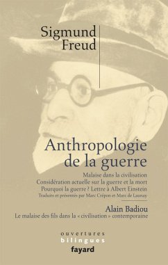 Anthropologie de la guerre (eBook, ePUB) - Freud, Sigmund
