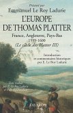 L'Europe de Thomas Platter (eBook, ePUB)