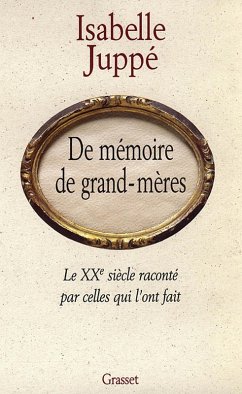Cover De mémoire de grand-mères (eBook, ePUB)