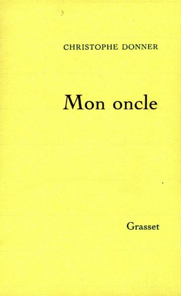 Mon oncle (eBook, ePUB)