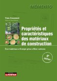 Propriétés et caractéristiques des matériaux de construction (eBook, ePUB)