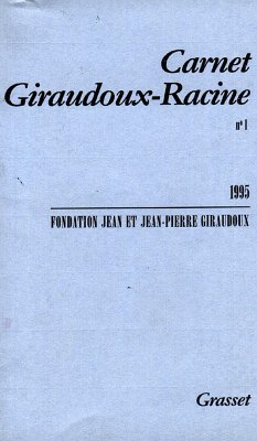 Carnet Giraudoux Racine Tome 1 (eBook, ePUB) - Giraudoux, Jean