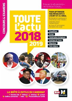 Cover Toute l'actu 2018 - Concours & examens - Sujets et chiffres clefs de l'actualité 2019 (eBook, ePUB)