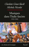 Musiques dans l'Italie fasciste (1922-1943) (eBook, ePUB)