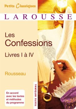 Les Confessions, livres I à IV (eBook, ePUB) - Rousseau, Jean-Jacques