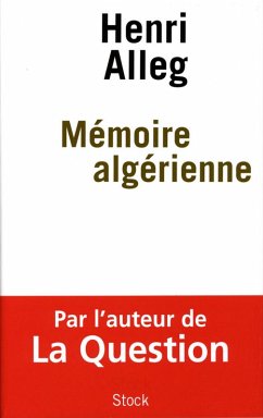 Cover Mémoire algérienne (eBook, ePUB)
