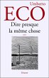 Dire presque la même chose (eBook,... - Bild 1