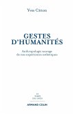 Gestes d'humanités (eBook, ePUB)