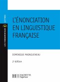 L'énonciation en linguistique française (eBook, ePUB)